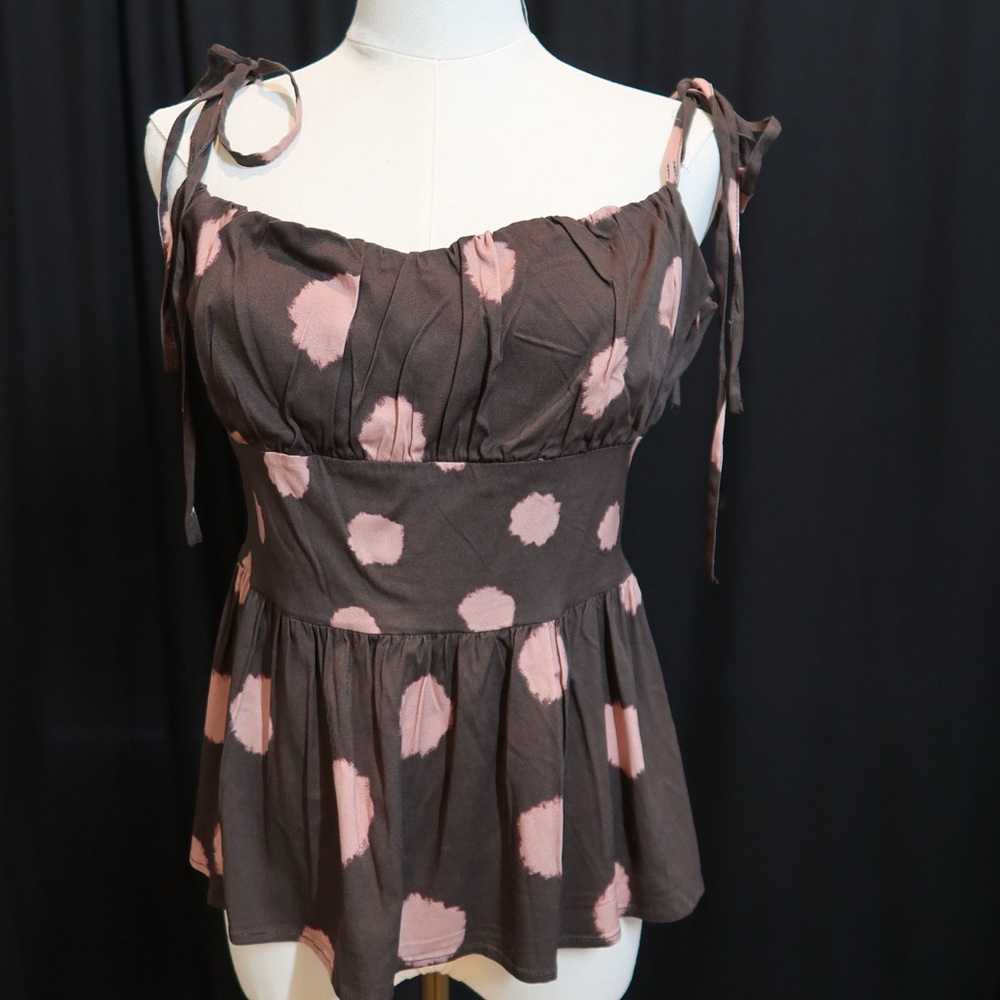 Carmen Says Polka Dot Top